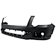 584D-87Q Front Primed Upper Bumper Cover, White Glove Premium Unfolded Delivery, CAPA Certified