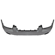 587-87-8 Front Textured Bumper Cover, White Glove Premium Unfolded Delivery,  XLT/Hybrid Models, With Fog Light Holes, Without Parking Aid Sensor Holes, Without Fender Flare Holes