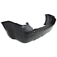 588-89 Rear Primed Bumper Cover, White Glove Premium Unfolded Delivery,  With Step Pad Provision