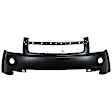 610-87-3 Front Primed Upper Bumper Cover, White Glove Premium Unfolded Delivery