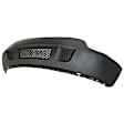 615-87 Front, Lower Textured Bumper Cover, White Glove Premium Unfolded Delivery