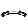 615-87U Front Primed Upper Bumper Cover, White Glove Premium Unfolded Delivery