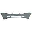 620-87-2 Front Primed Bumper Cover, White Glove Premium Unfolded Delivery,  Coupe