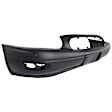 643A-87 Front Primed Bumper Cover, White Glove Premium Unfolded Delivery,  Custom Model, With Turn Signal Light Holes
