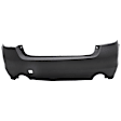6716-89Q-0 Rear Primed Bumper Cover, White Glove Premium Unfolded Delivery, CAPA Certified
