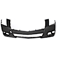 674A-87-1 Front Primed Bumper Cover, White Glove Premium Unfolded Delivery,  For Models With Halogen Headlight
