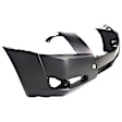 674A-87-1 Front Primed Bumper Cover, White Glove Premium Unfolded Delivery,  For Models With Halogen Headlight