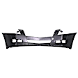 674A-87-1 Front Primed Bumper Cover, White Glove Premium Unfolded Delivery,  For Models With Halogen Headlight