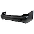 690-89-4 Rear Primed Upper Bumper Cover, White Glove Premium Unfolded Delivery