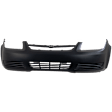 754-87-2 Front Primed Bumper Cover, White Glove Premium Unfolded Delivery,  Base/LS/LT Models, With Emblem Provision, Without Fog Light Holes