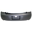 768-89-2 Rear Primed Bumper Cover, White Glove Premium Unfolded Delivery,  With Dual Exhaust Holes