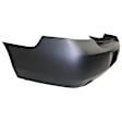 768-89-2 Rear Primed Bumper Cover, White Glove Premium Unfolded Delivery,  With Dual Exhaust Holes