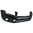 8120B-87-0 Front Primed Bumper Cover, White Glove Premium Unfolded Delivery