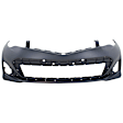 8132A-87Q-0 Front Primed Bumper Cover, White Glove Premium Unfolded Delivery, CAPA Certified