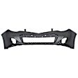 8132A-87Q-0 Front Primed Bumper Cover, White Glove Premium Unfolded Delivery, CAPA Certified
