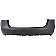 8132A-89-0 Rear Primed Upper Bumper Cover, White Glove Premium Unfolded Delivery