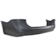 8132A-89-0 Rear Primed Upper Bumper Cover, White Glove Premium Unfolded Delivery