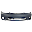 8153B-87-0 Front Primed Bumper Cover, White Glove Premium Unfolded Delivery,  With Fog Light Holes, SE Model, USA Built Vehicles