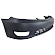 8153B-87-0 Front Primed Bumper Cover, White Glove Premium Unfolded Delivery,  With Fog Light Holes, SE Model, USA Built Vehicles
