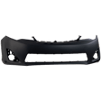 8154A-87Q-0 Front Primed Bumper Cover, White Glove Premium Unfolded Delivery,  L/LE/XLE/Hybrid Models CAPA Certified