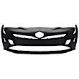 2018 Toyota Prius - Front Primed Bumper Cover, For Models Without Parking Aid Sensor, White Glove Delivery