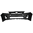 8164A-87-0 Front Primed Bumper Cover, White Glove Premium Unfolded Delivery,  Without Pre-Collision System