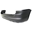 2006 Toyota Matrix - Rear Primed Bumper Cover, For Models With Spoiler, White Glove Delivery, CAPA Certified