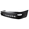 8173-87-0 Front Primed Bumper Cover, White Glove Premium Unfolded Delivery,  With Turn Signal Light Holes