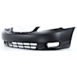 8175-87-0 Front Primed Bumper Cover, White Glove Premium Unfolded Delivery,  Without Spoiler Holes, For CE/LE Models