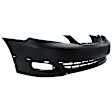 2006 Toyota Corolla - Front Primed Bumper Cover, For Models With Spoiler, White Glove Delivery