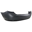 8175AA-89Q-0 Rear Primed Bumper Cover Upper, Textured Bottom, Standard Type, White Glove Premium Unfolded Delivery, For S/SL/Sv Models, CAPA CERTIFIED