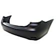 8175AD-89-0 Rear Primed Bumper Cover, White Glove Premium Unfolded Delivery,  Without Spoiler Holes, For Base/Ce/L/LE Models, North America Built Vehicles