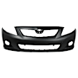8175AH-87Q-0 Front Primed Bumper Cover, White Glove Premium Unfolded Delivery, CAPA Certified