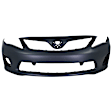 2011 Toyota Corolla - Front Primed Bumper Cover, Japan Built Vehicle, White Glove Delivery, CAPA Certified
