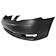 2003 Toyota Corolla - Front Primed Bumper Cover,  For Models Without Spoiler, Sedan, White Glove Delivery, CAPA Certified