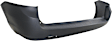 8187A-89Q-0 Rear Primed Bumper Cover