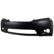 8188-87-0 Front Primed Bumper Cover, White Glove Premium Unfolded Delivery,  Without Parking Aid Sensor Holes, Except Limited/SE Models