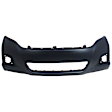 8195-87-0 Front Primed Bumper Cover, White Glove Premium Unfolded Delivery,  Without Parking Aid Sensor Holes and Hid Headlights