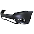 8211A-87-0 Front Primed Bumper Cover, White Glove Premium Unfolded Delivery