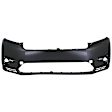 8211A-87Q-0 Front Primed Bumper Cover, White Glove Premium Unfolded Delivery, CAPA Certified