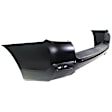 8211A-89-0 Rear, Primed Upper, Lower Textured  Bumper Cover, White Glove Premium Unfolded Delivery