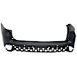8211A-89U-0 Rear Primed Upper Bumper Cover, White Glove Premium Unfolded Delivery