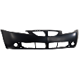 869-87 Front Primed Bumper Cover, White Glove Premium Unfolded Delivery,  Base/GT Models, with Emblem Provision