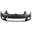 9502-87-0 Front Primed Bumper Cover, White Glove Premium Unfolded Delivery,  Except R-Line Model