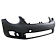 9502-87-0 Front Primed Bumper Cover, White Glove Premium Unfolded Delivery,  Except R-Line Model