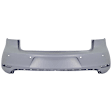 9526-89-0 Rear Primed Bumper Cover, White Glove Premium Unfolded Delivery, Hatchback