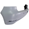 9526-89-0 Rear Primed Bumper Cover, White Glove Premium Unfolded Delivery, Hatchback