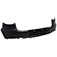 9550-89Q-0 Rear, Primed Upper Bumper Cover, White Glove Premium Unfolded Delivery, CAPA CERTIFIED