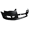 AUA315A-87Q-0 Front Primed Bumper Cover, White Glove Premium Unfolded Delivery, CAPA Certified