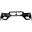 BMX116-87UQ-0 Front Primed Upper Bumper Cover, White Glove Premium Unfolded Delivery, CAPA Certified